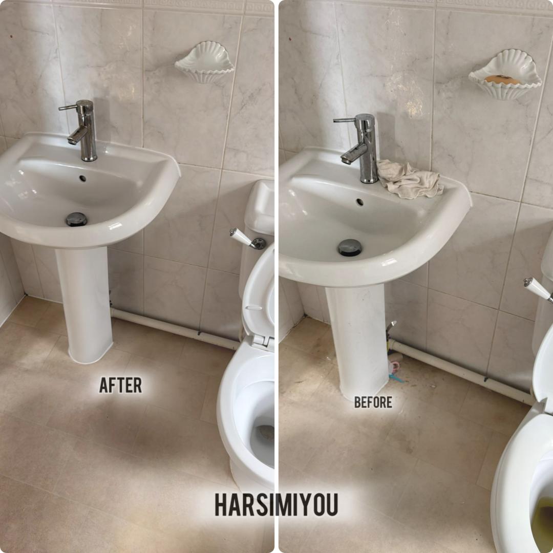 Completed cleaning project