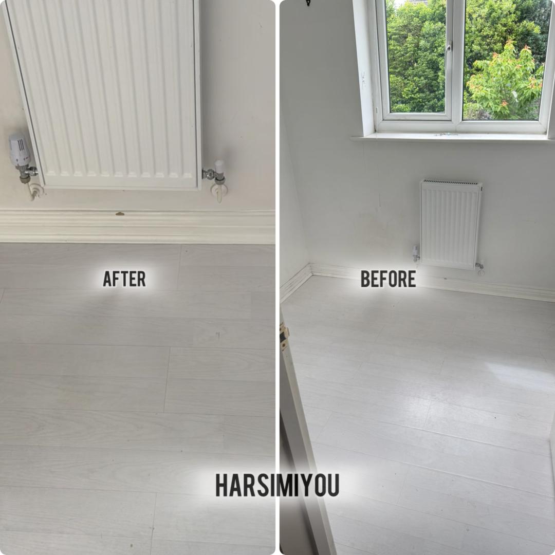 Completed cleaning project